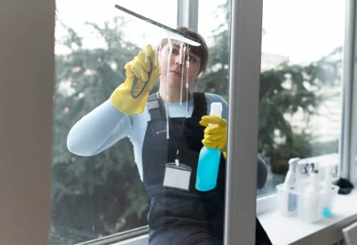 Nettoyage de vitres intérieures et extérieures à Chauffailles